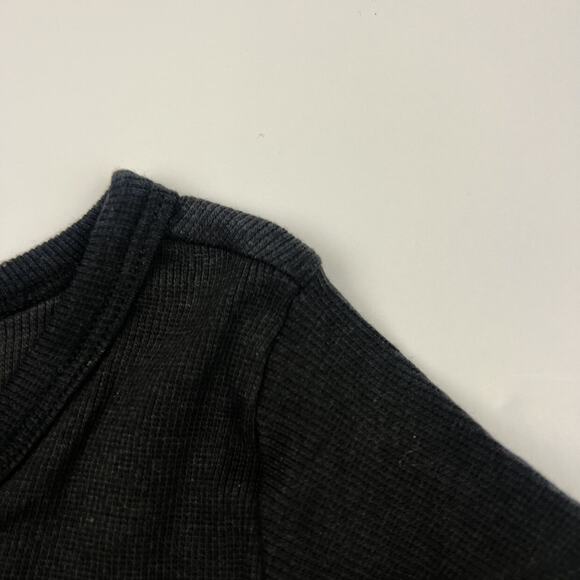 Rags Black Ribbed Cardigan - Picture 3 of 5
